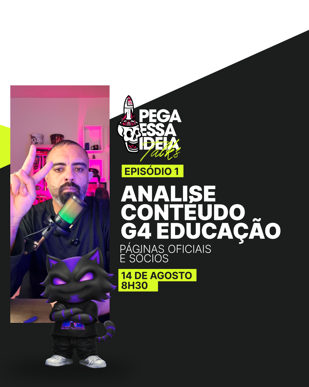 Analisando o conteúdo da G4 Educação: o que existe por trás da estratégia? Talks #1